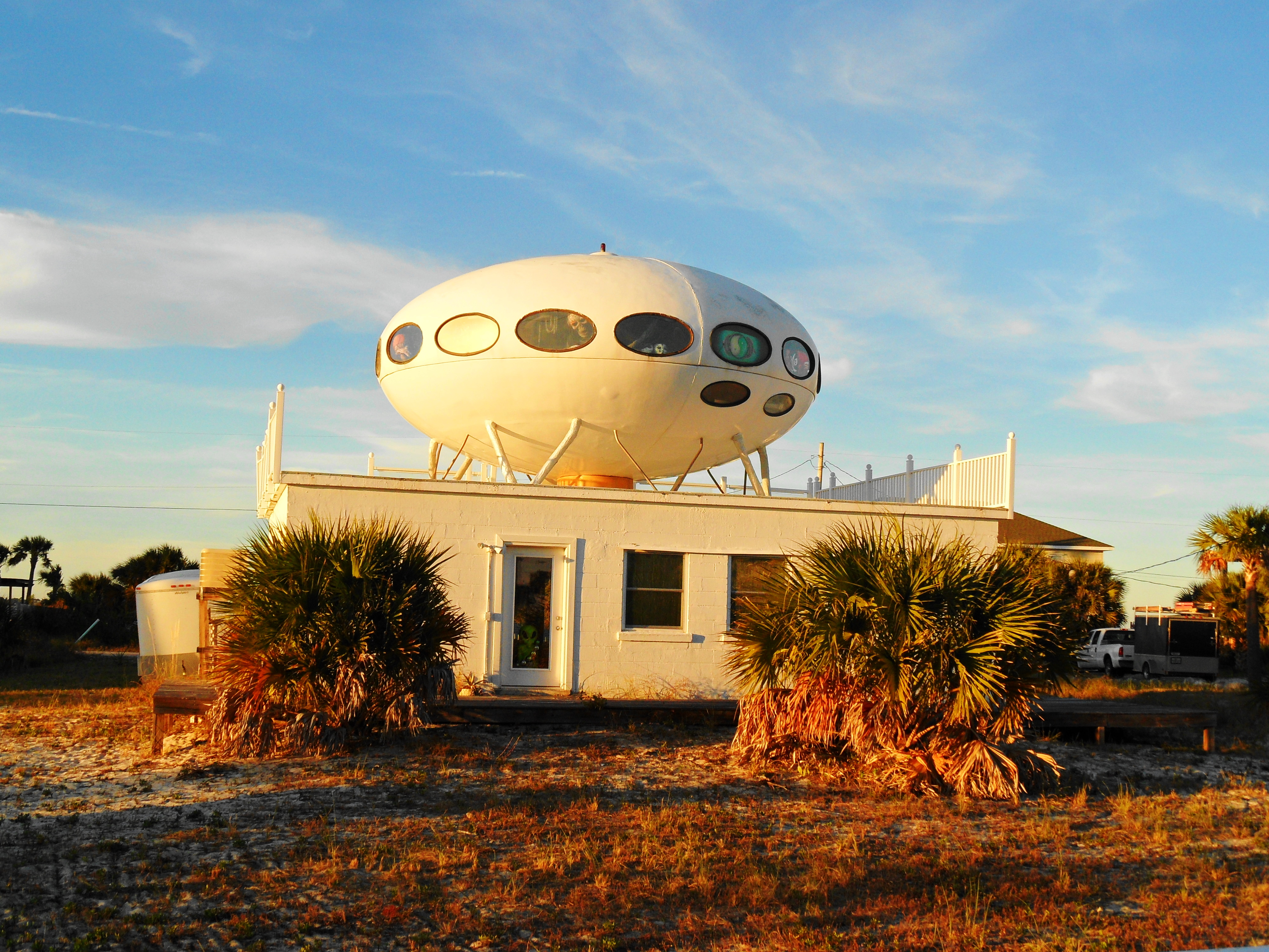 Installed on the futuro house santa rosa island florida 2012 ken