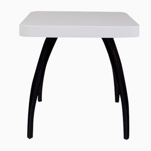 vintage coffee table with 4 drawersjindřich halabala for sale vintage coffee table with 4 drawersjindřich halabala for sale