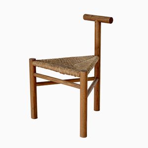 Italienisches Mehrfarbiges Esszimmer Set aus Esche, 1950er bei Pamono