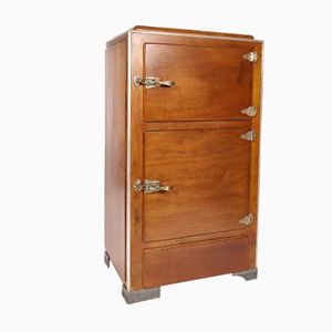 Schwedische Vitrine mit Glasfront bei Pamono kaufen