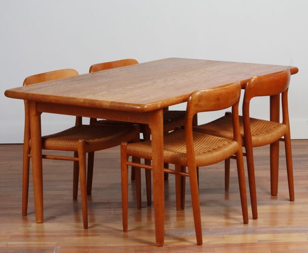 Dänisches vintage nr. 77 esszimmer set von niels otto møller für ...