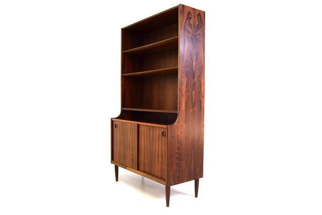 Dänisches Palisander Bücherregal von Farsø Møbelfabrik bei Pamono kaufen