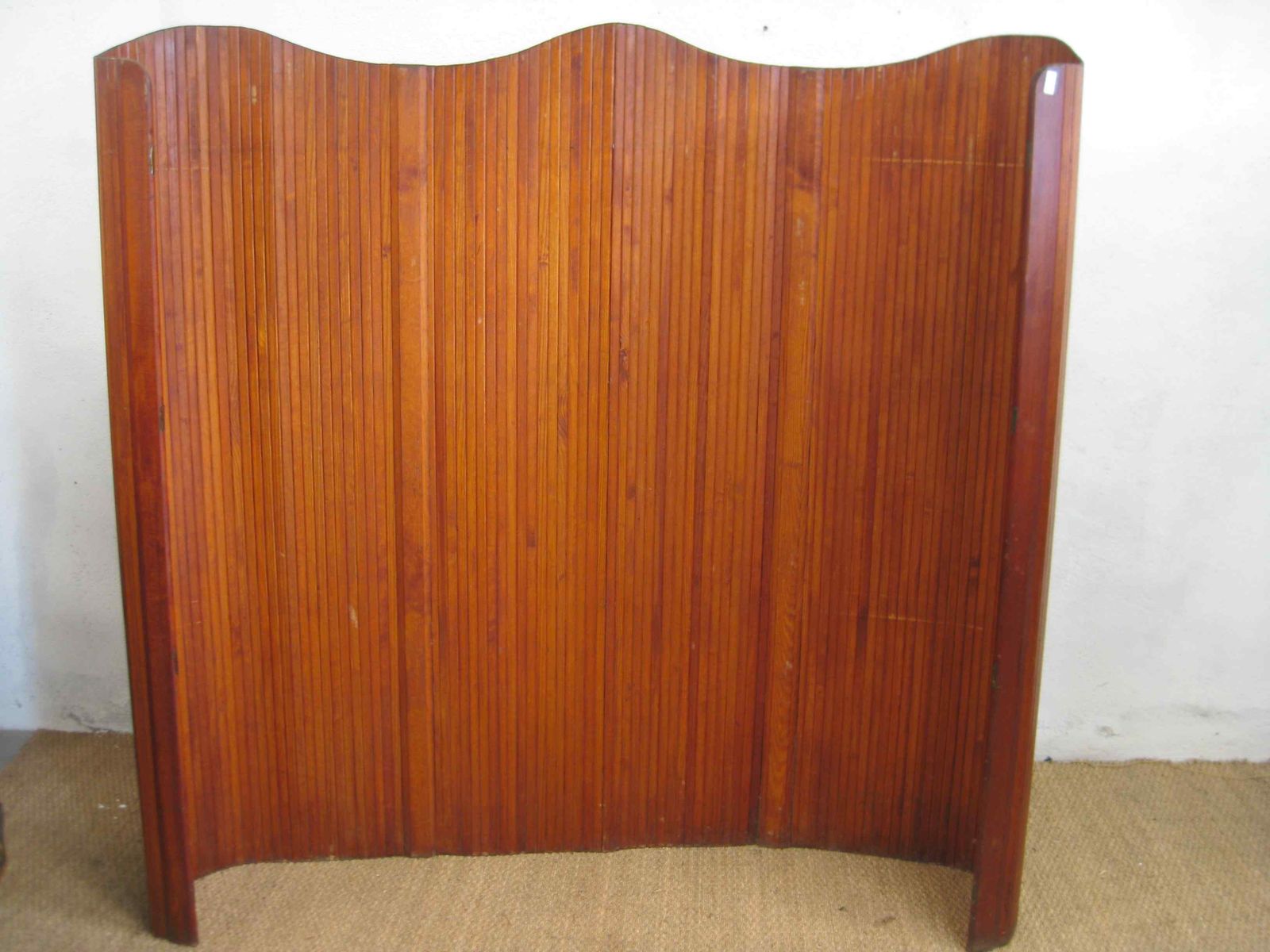 Vintage raumtrenner aus buchenholz von jomain baumann, 1930er bei ...
