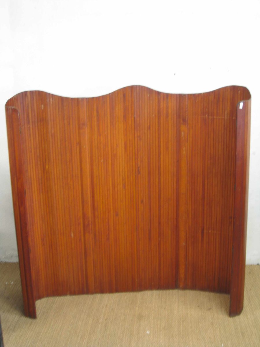Vintage raumtrenner aus buchenholz von jomain baumann, 1930er bei ...