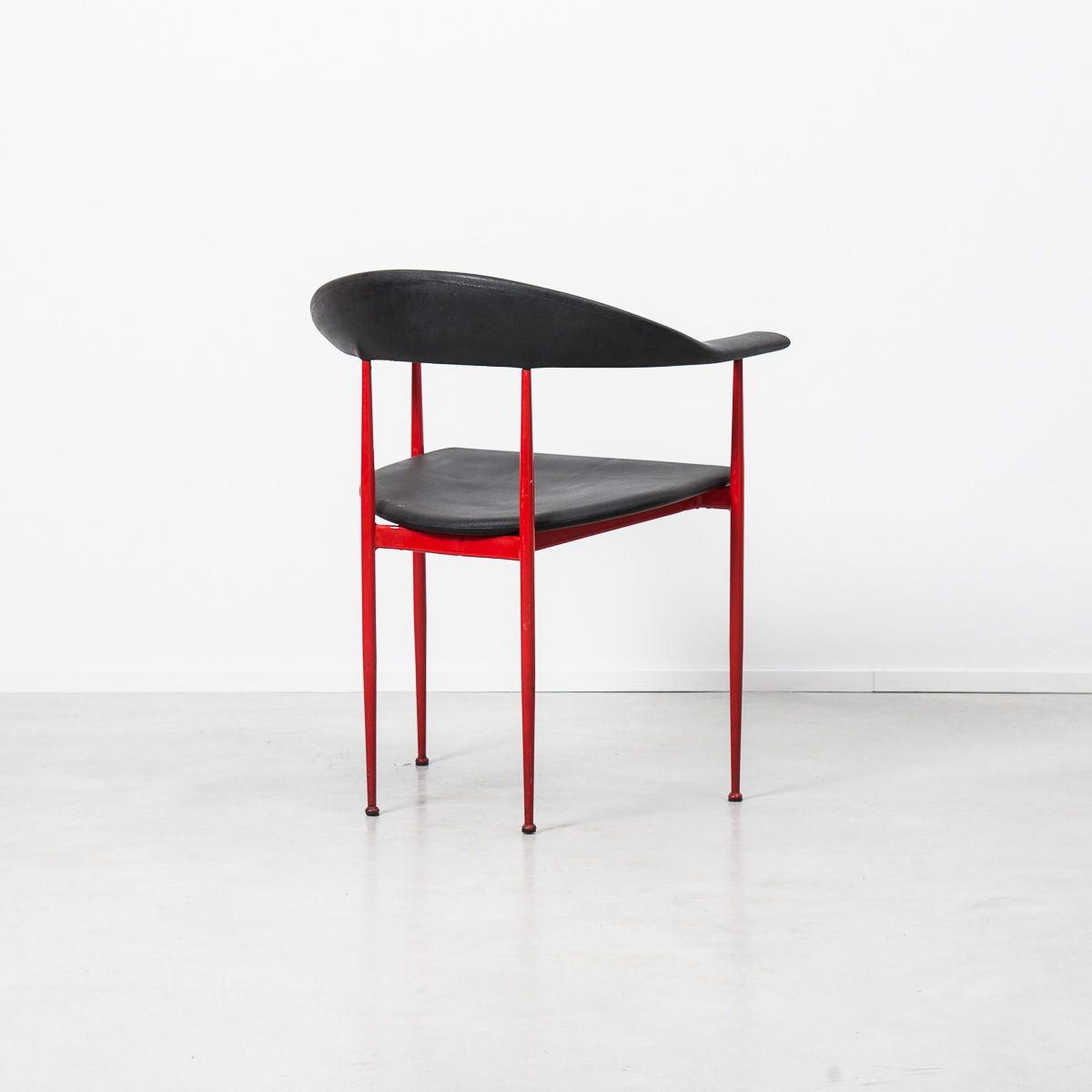 P70 Postmodern Dining Chair by Giancarlo Vegni for Fasem, 1980s for