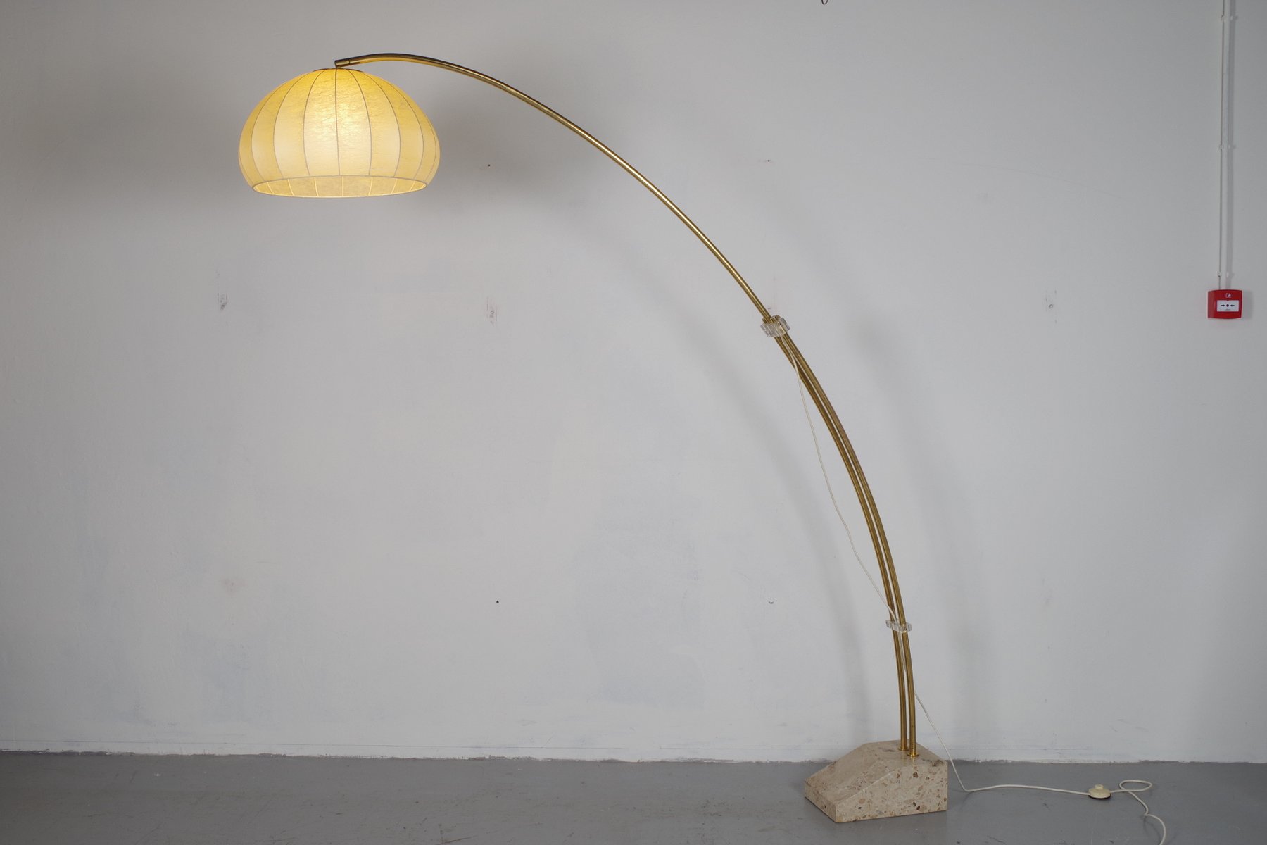 Vintage Arch Floor Lamp from Hustadt, 1960s for sale at Pamono