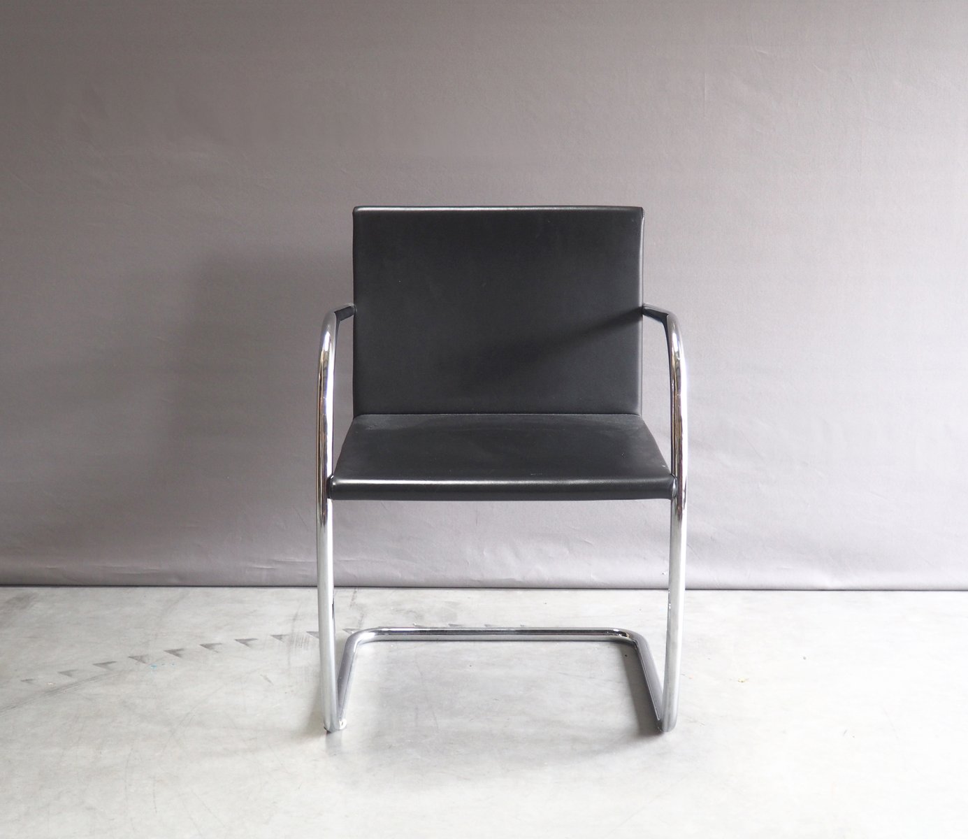 Mies Brno Chair chrome and leather brno chairmies van der rohe for knoll Mies Brno Chair chrome and leather brno chairmies van der rohe for knoll