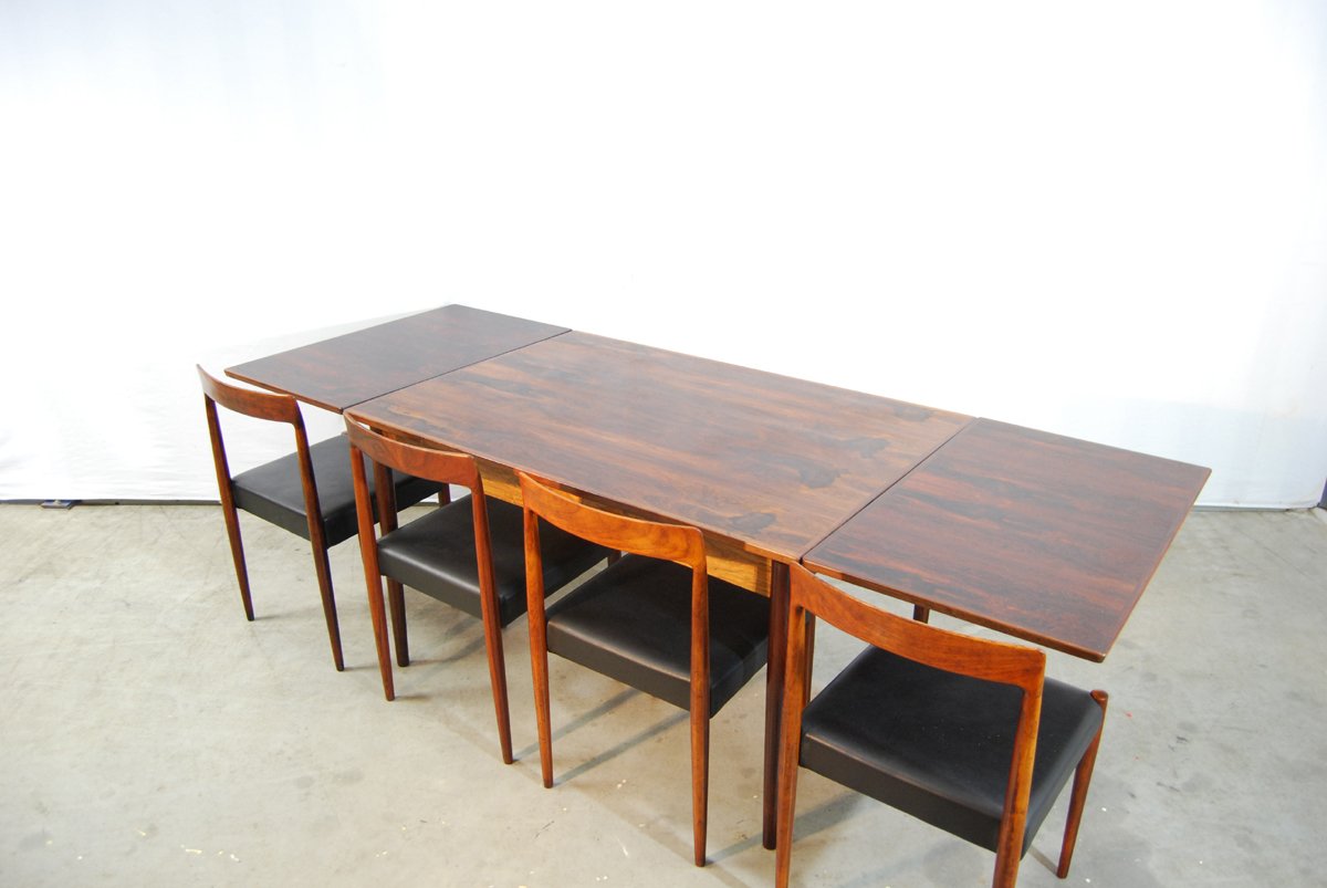 Table de salle à manger scandinave en palissandre de dyrlund ...
