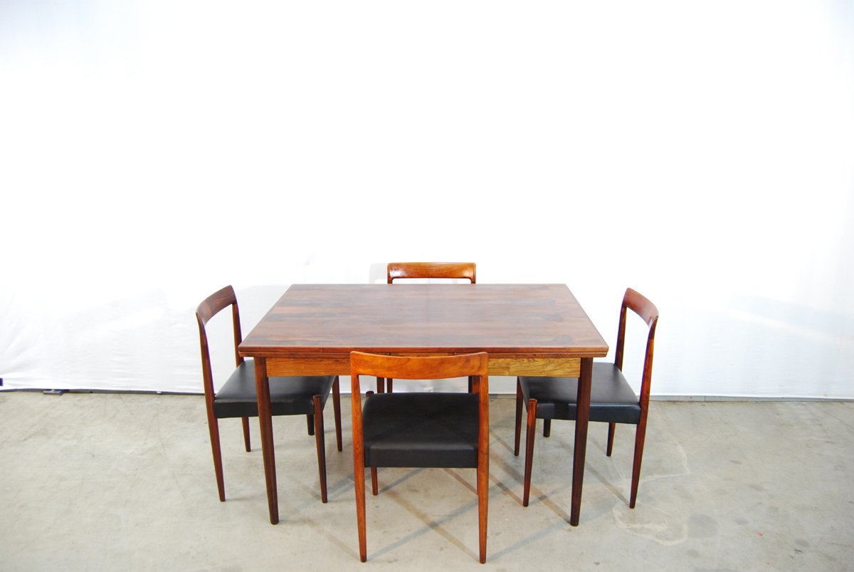 Table de salle à manger scandinave en palissandre de dyrlund ...