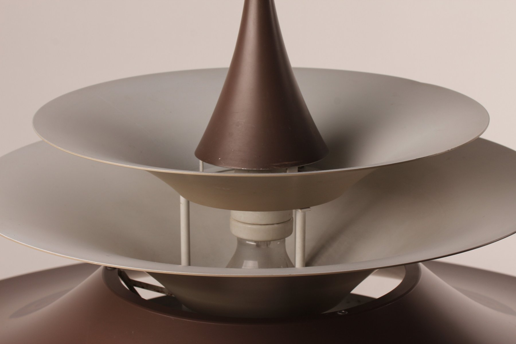 Grande lampe radius par erik balslev pour fog & mørup, 1960s en ...