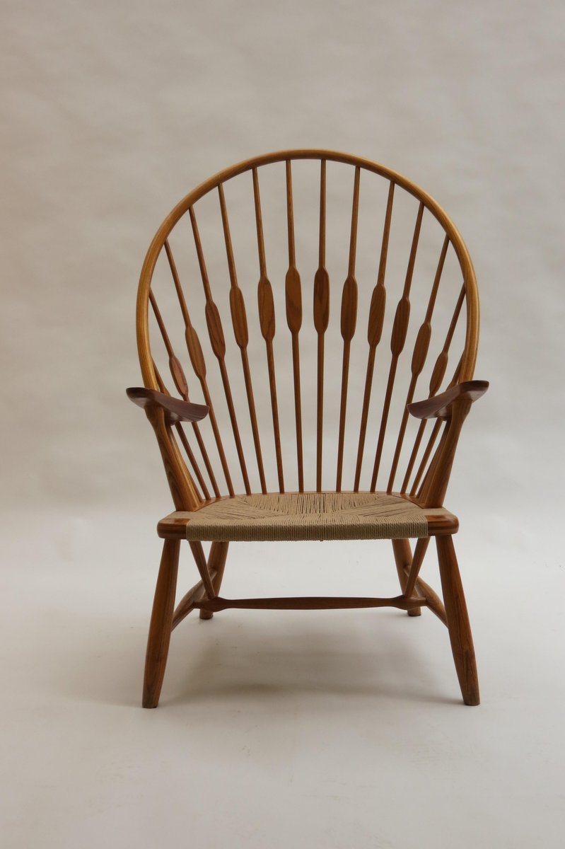 Peacock Chair by Hans J. Wegner for Johannes Hansen, 1960s for sale at