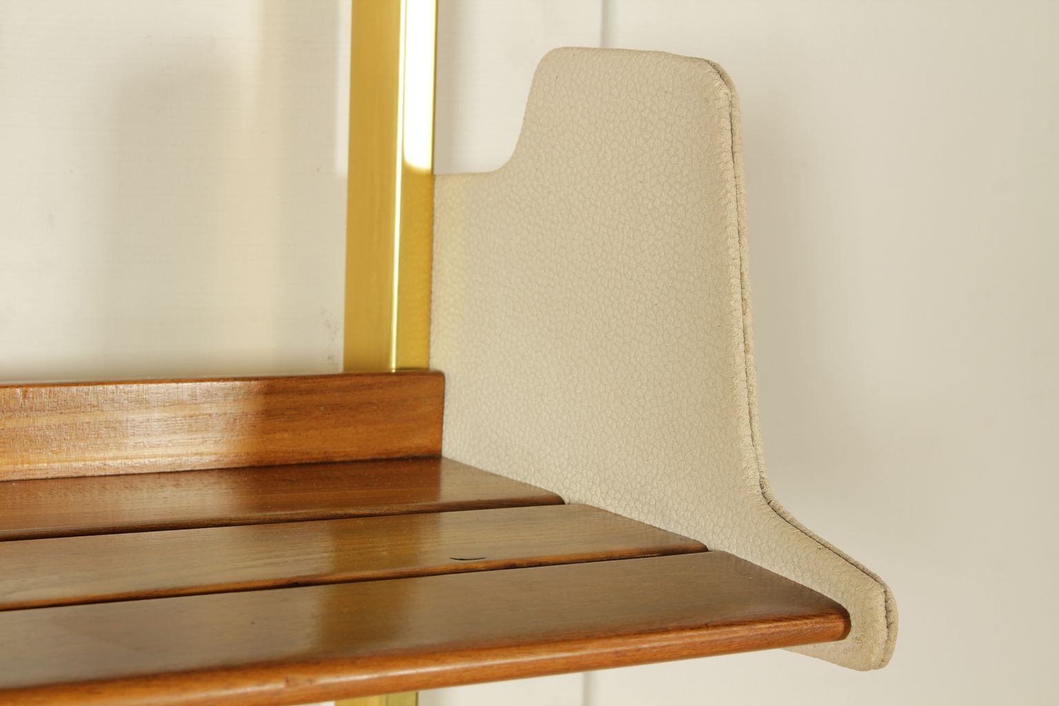 Model E60 Teak Wall Bookcase by Osvaldo Borsani for Tecno, 1950s Model E60 Teak Wall Bookcase by Osvaldo Borsani for Tecno, 1950s