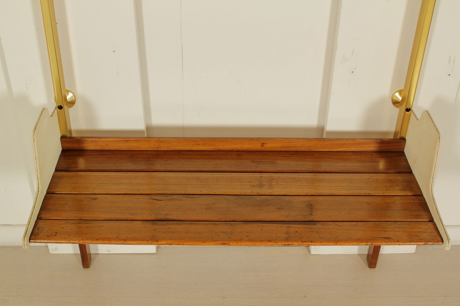 Model E60 Teak Wall Bookcase by Osvaldo Borsani for Tecno, 1950s Model E60 Teak Wall Bookcase by Osvaldo Borsani for Tecno, 1950s