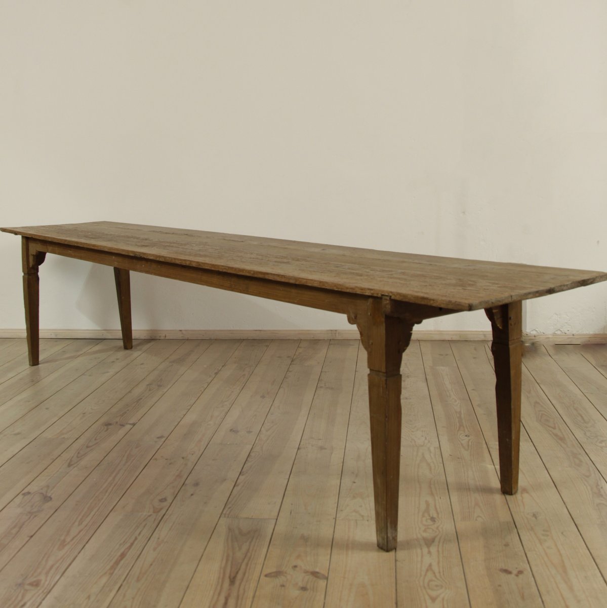 Grande table de salle à manger biedermeier, 1820s en vente sur pamono