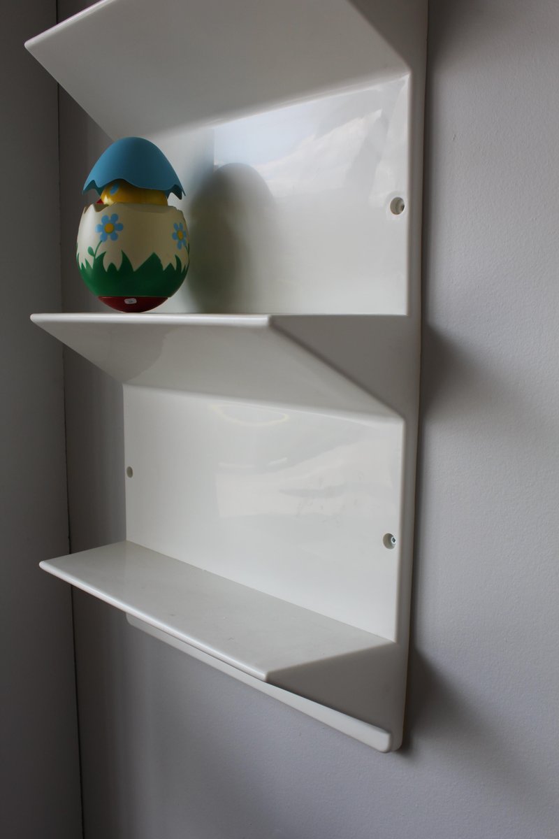 Schwedische vintage abs regale in weià von ikea, 1960er, 2er set ...