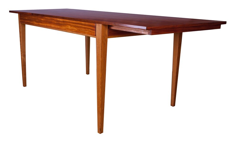  Tulip Wood Dining Table and Chairs by Gordon Russell, 1960s, Set of 7