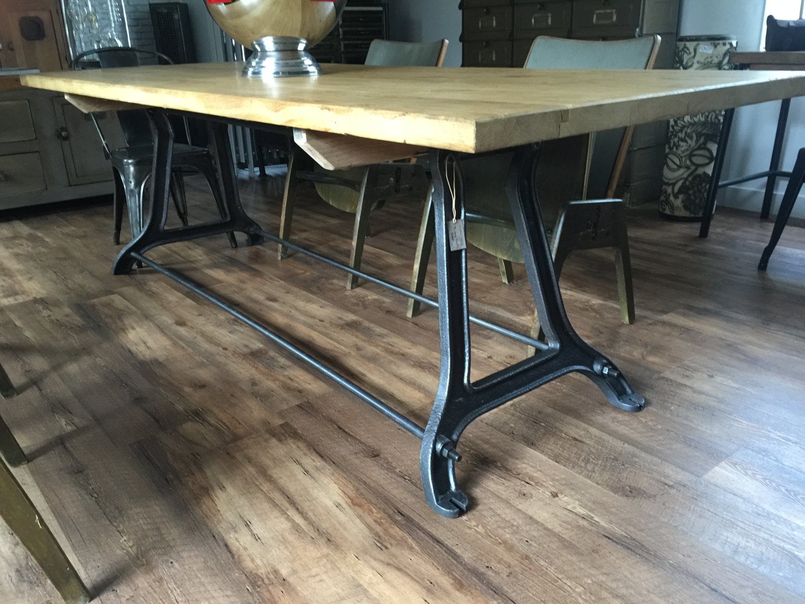 Grande table de salle à manger industrielle, france en vente sur ...