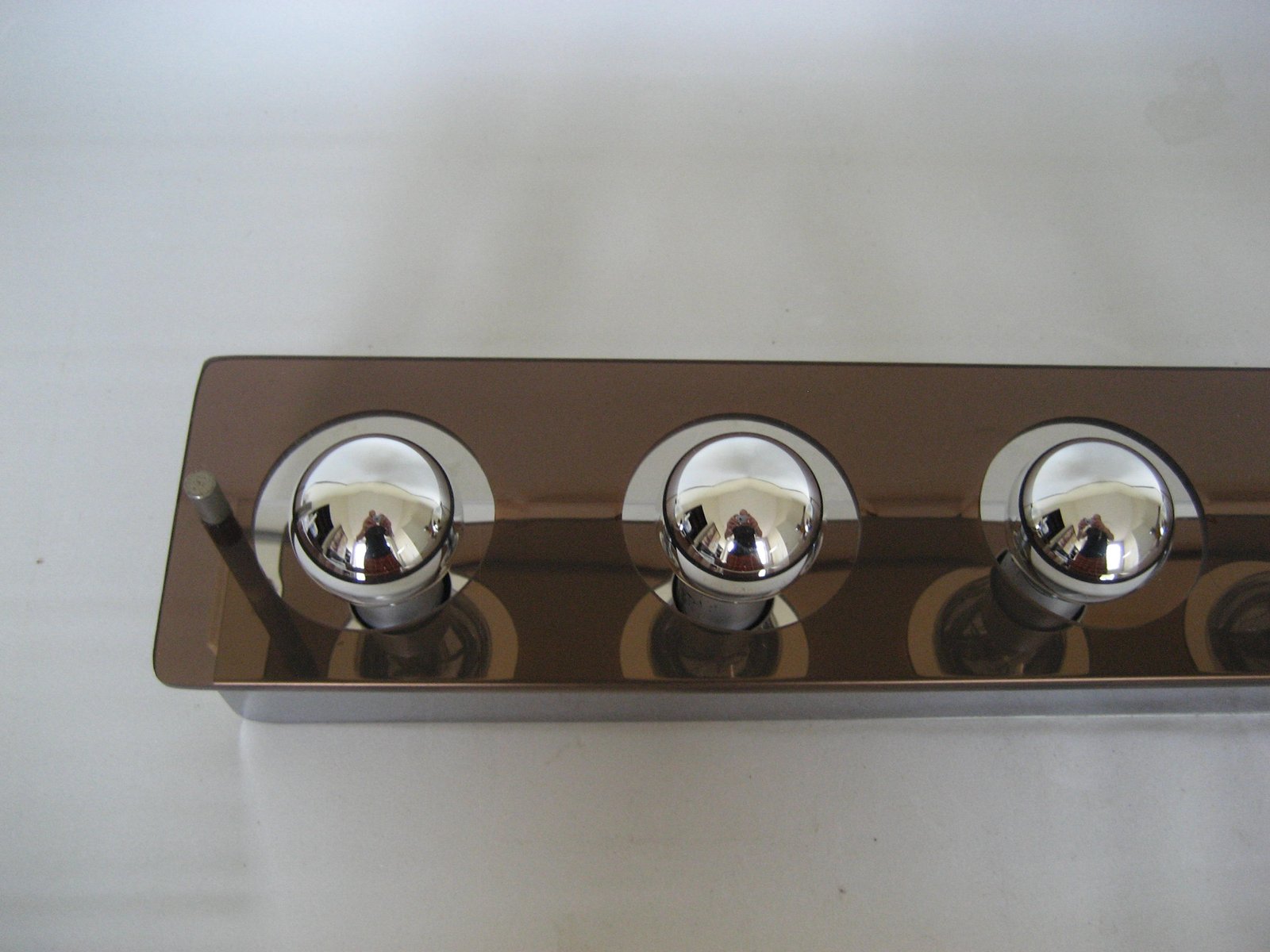Vintage Italian Wall Lamp with Seven Lights from Ticino, 1970s for sale at Pamono