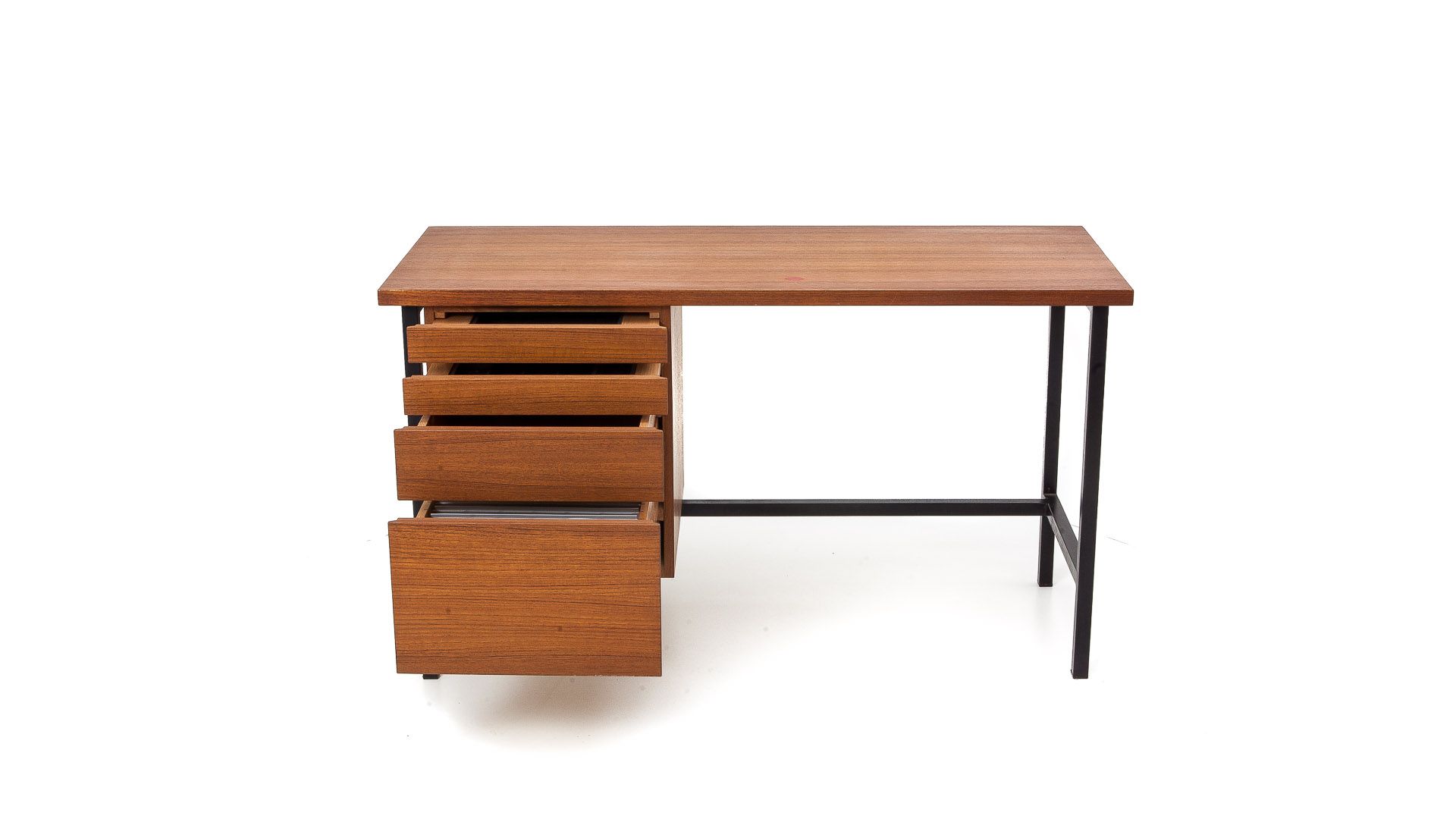 Teak And Steel Typewriters Desk By Florence Knoll For Knoll - Teak And Steel Typewriters Desk By Florence Knoll For Knoll Internationals teak and steel typewriters desk by florence knoll for knoll - teak and steel typewriters desk by florence knoll for knoll internationals