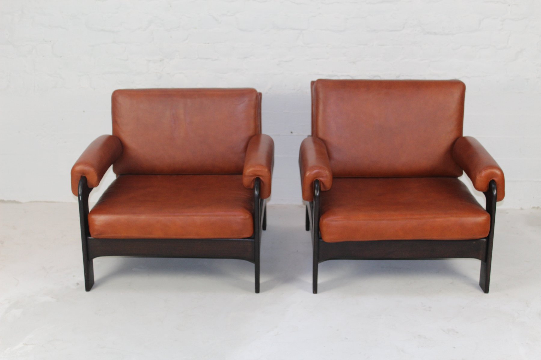 Midcentury Cognac Leather Armchairs Set Of For Sale At Pamono - Midcentury Cognac Leather Armchairs Set Of midcentury cognac leather armchairs set of for sale at pamono - midcentury cognac leather armchairs set of