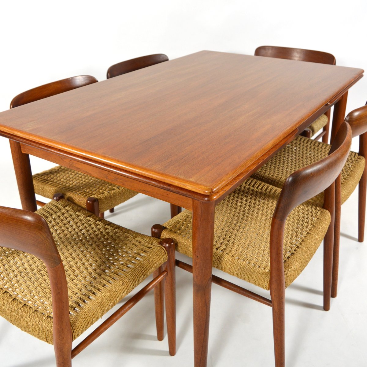 MidCentury Danish Teak Dining Set by Niels O. Møller for J.L. Møller