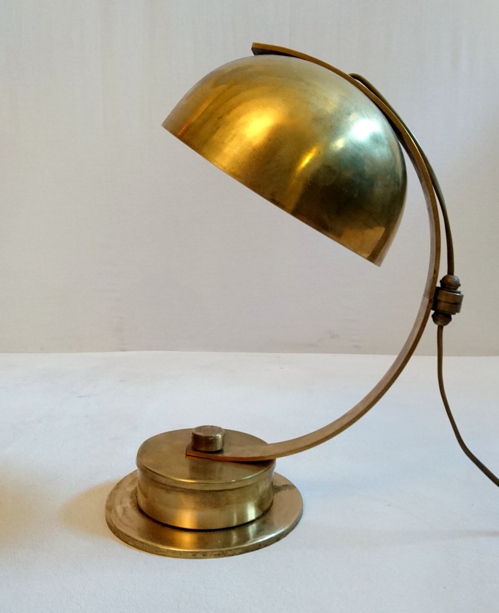 Art Deco Brass Swivel Desk Lamp 1930s For Sale At Pamono