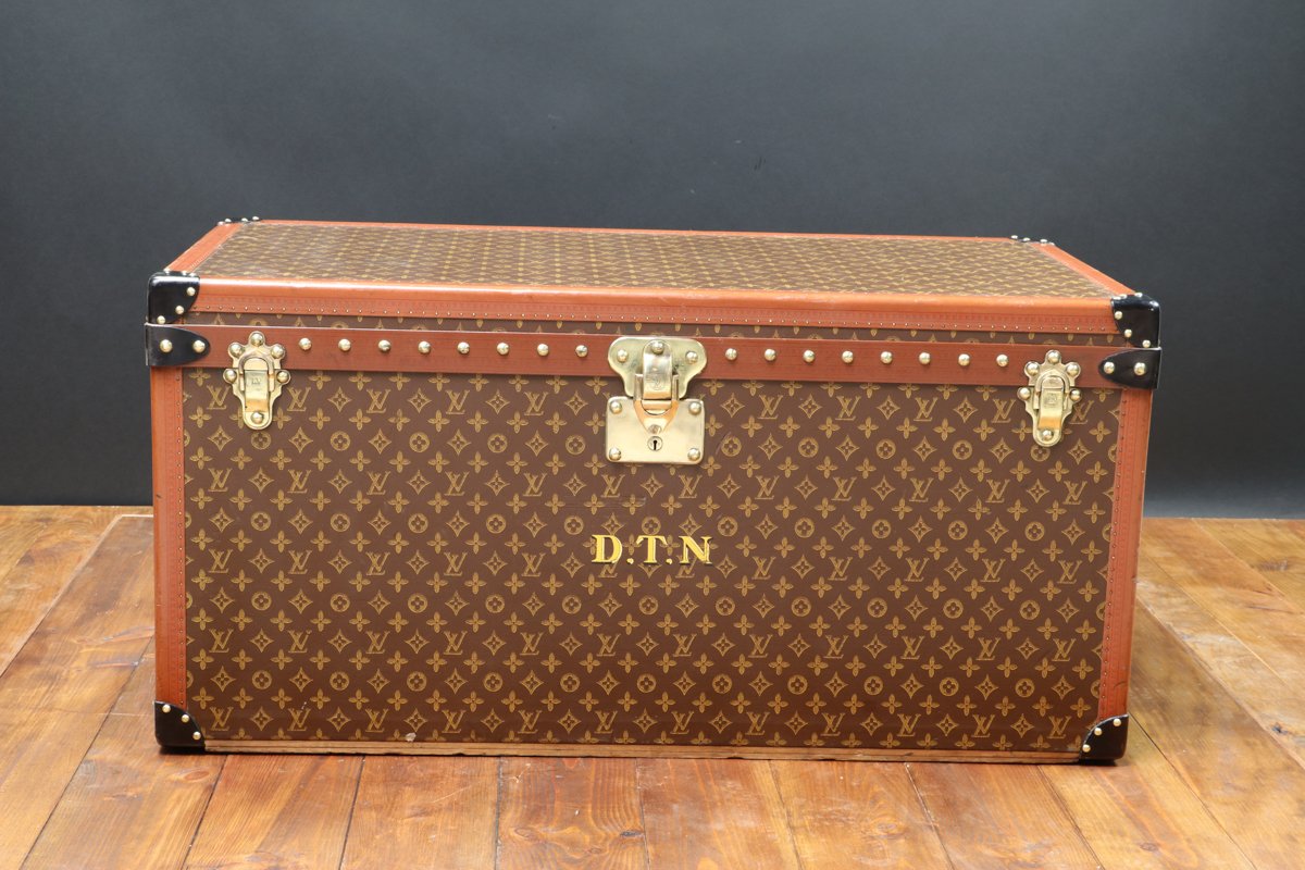 Steamer Trunk from Louis Vuitton, 1900 for sale at Pamono