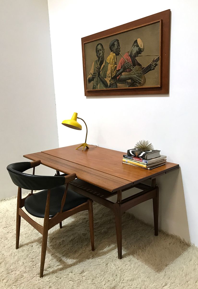 Danish metamorphic 4 in 1 coffee/dining table from vejle b o ... Kreative ideer skråvæg