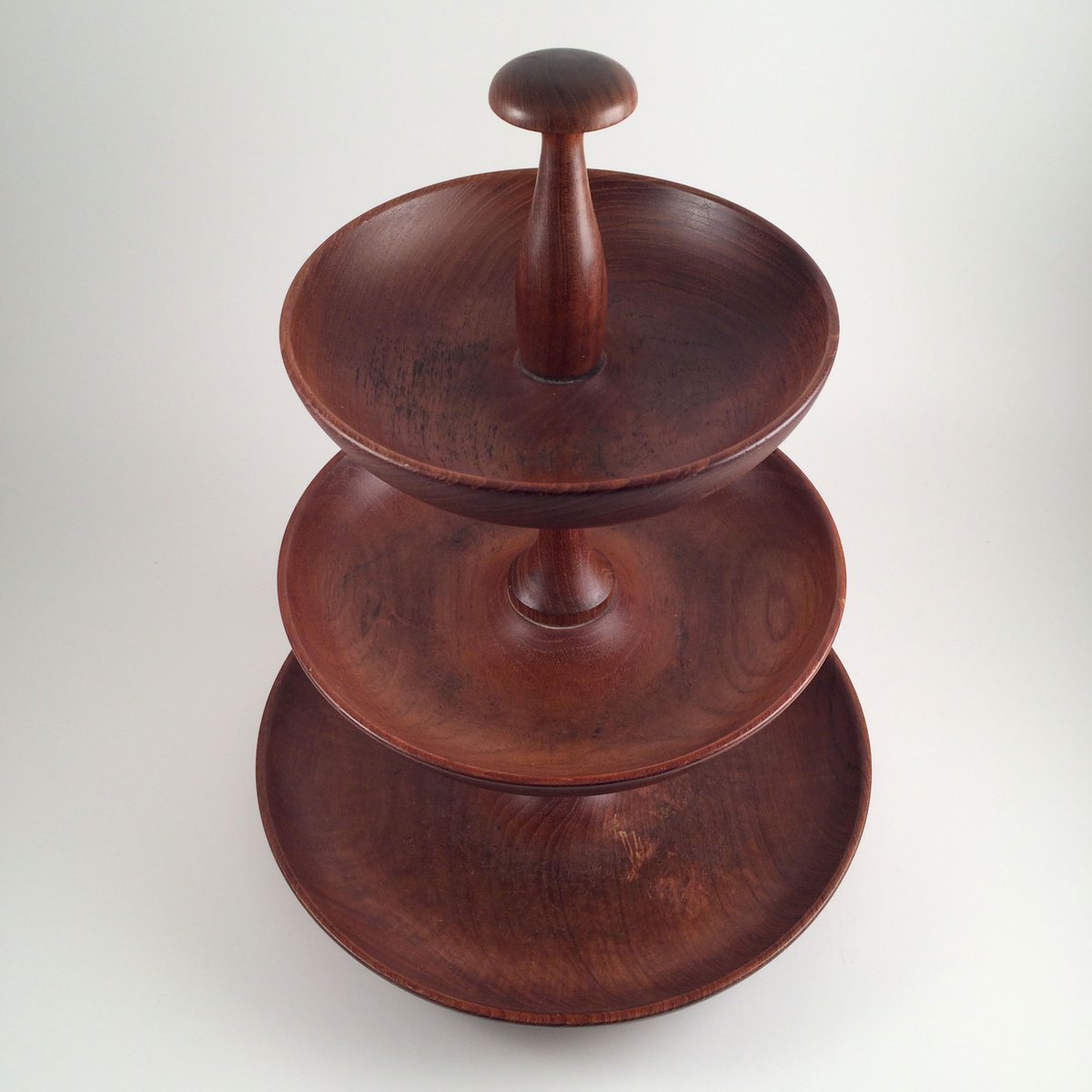 Wooden 3Tier Fruit Stand for sale at Pamono