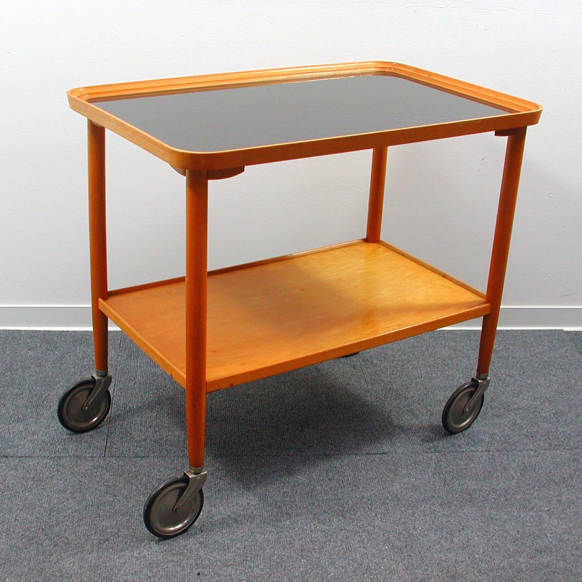 Mid Century Vintage German Bar Cart From Opal Mbel For Sale At Pamono