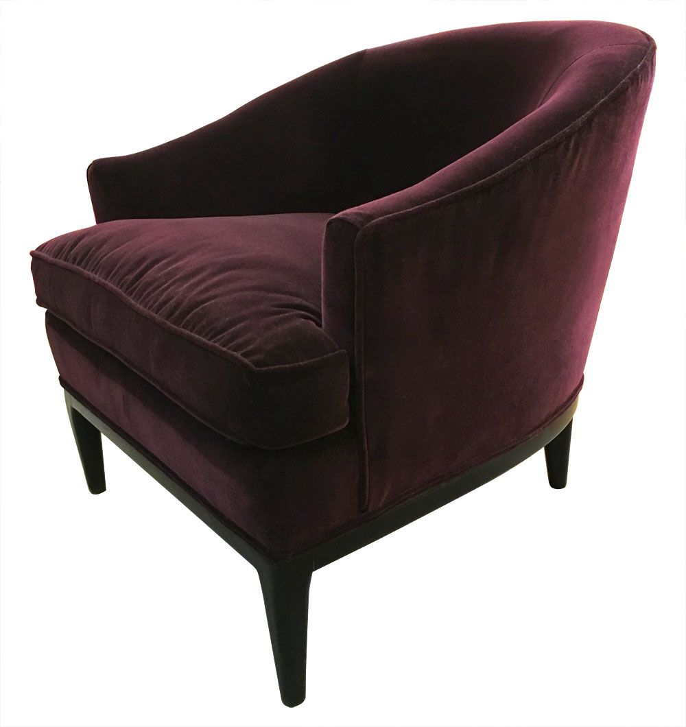 Upholstered Chair And Ottoman upholstered chair & ottomanedward wormley for dunbar, 1960s Upholstered Chair And Ottoman upholstered chair & ottomanedward wormley for dunbar, 1960s