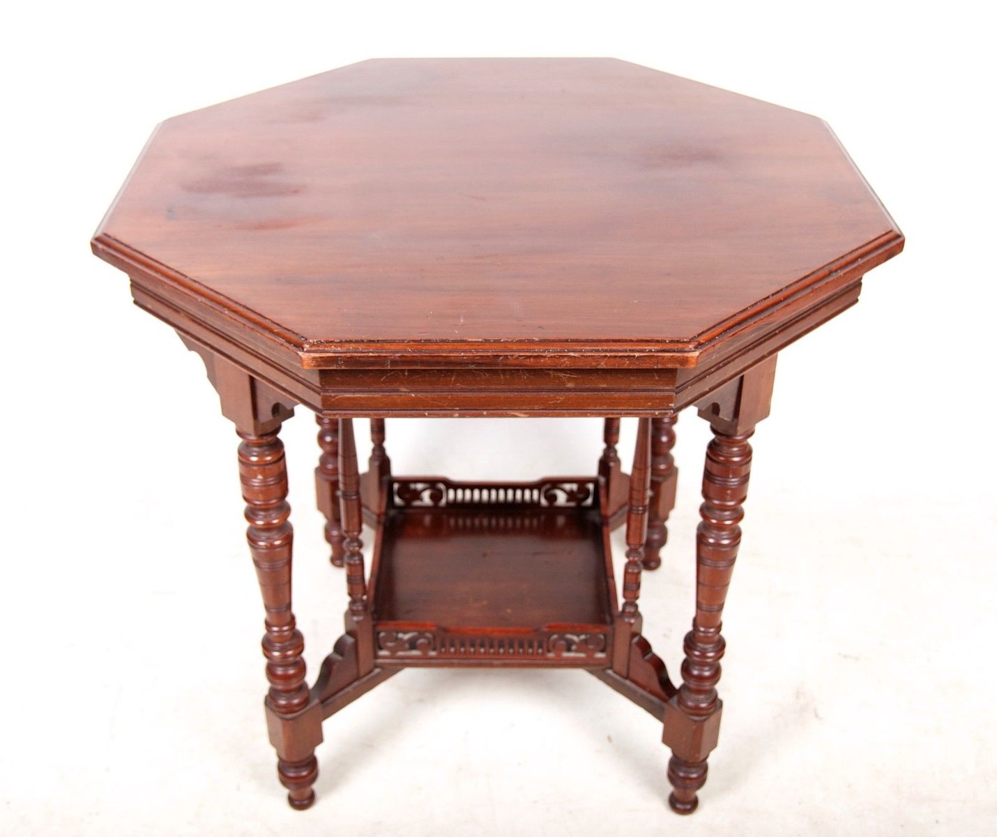 Octagonal side table, Dining table, Table