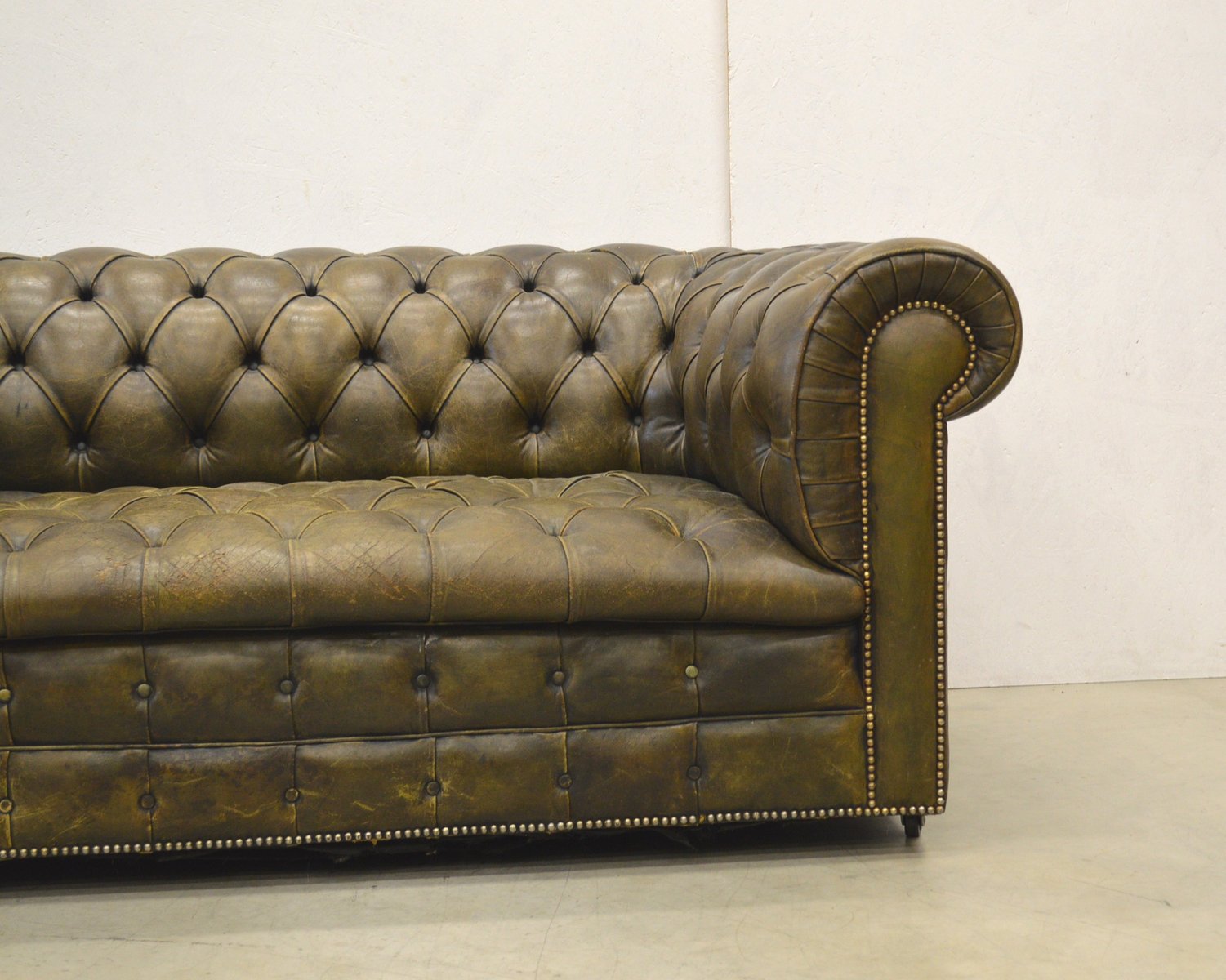 Simple Green Leather Chesterfield Sofa Soreen Sofachesterfield Simple Green Leather Chesterfield Sofa Soreen Sofachesterfield