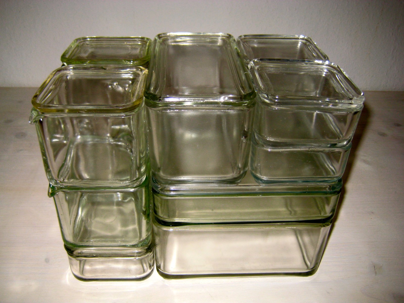 Vintage Glass Container 106