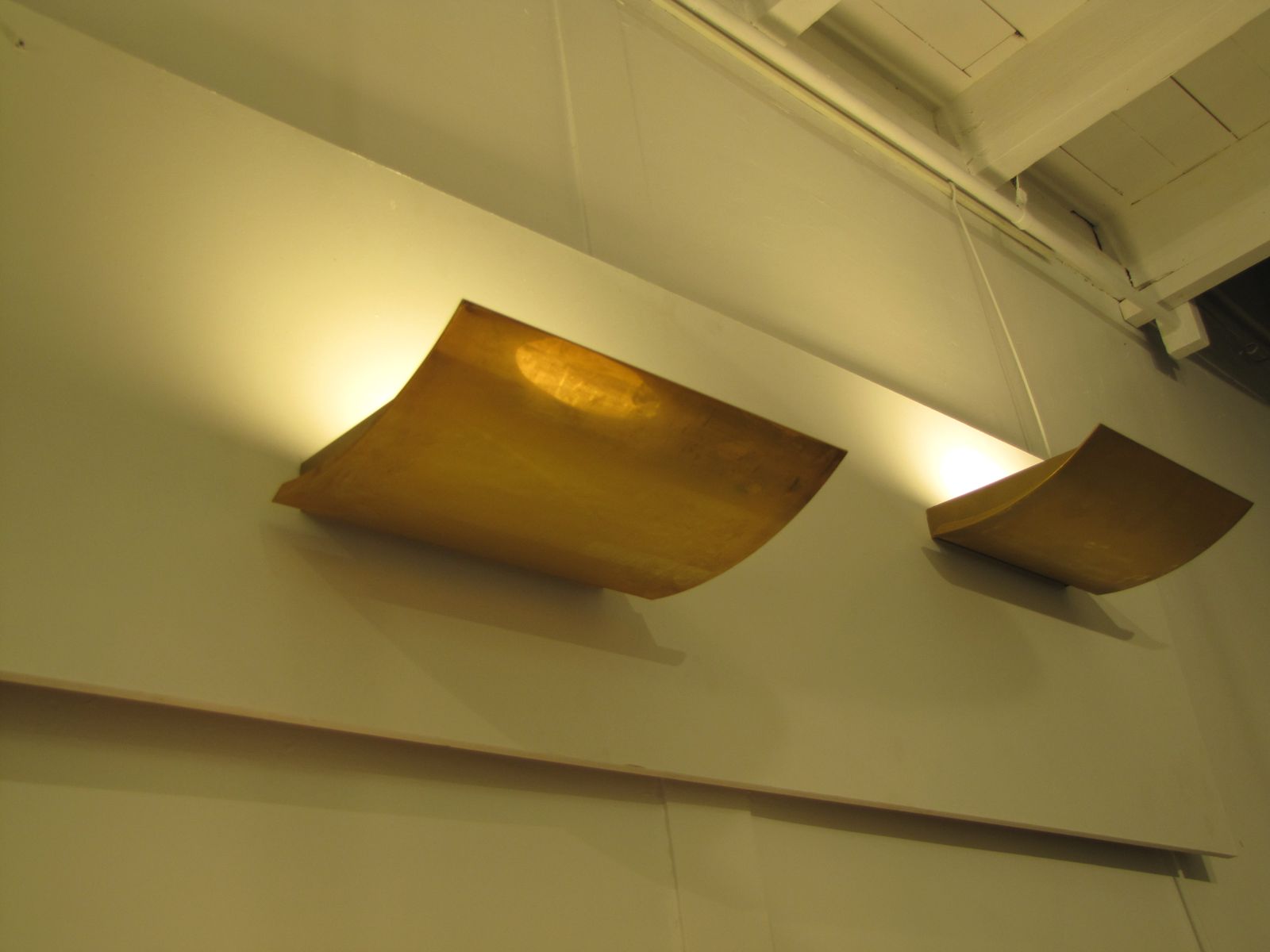 Vintage Gilded Bronze Wall Light for sale at Pamono