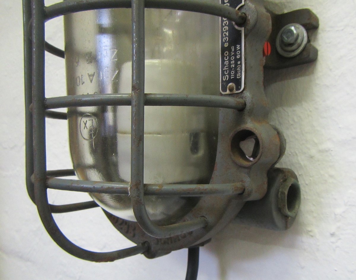 Industrial Wall Light from SCHACO for sale at Pamono