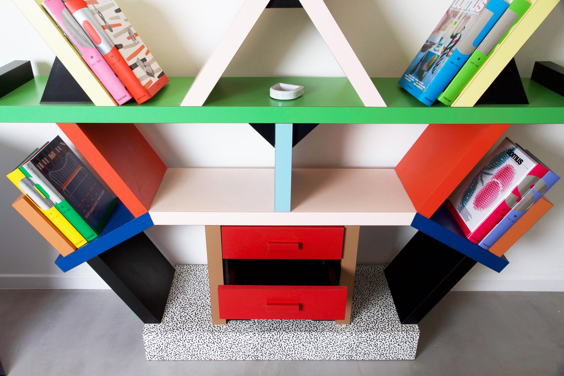 Italian Carlton Bookcase By Ettore Sotts For Memphis Milano Italian Carlton Bookcase By Ettore Sotts For Memphis Milano