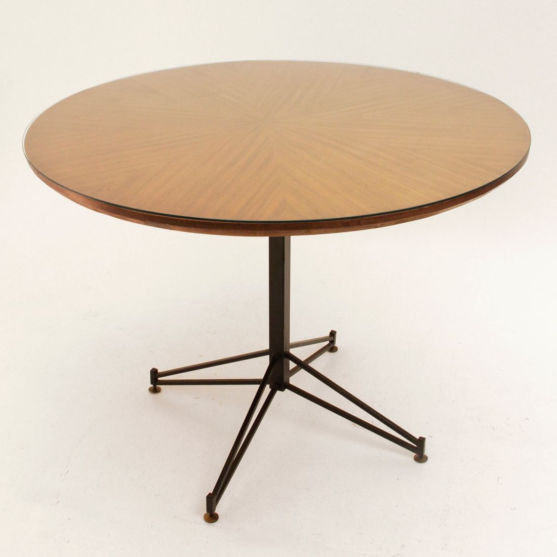 Italian Round Dining Table By Carlo Ratti 1950s For At Pamono Italian Round Dining Table By Carlo Ratti 1950s