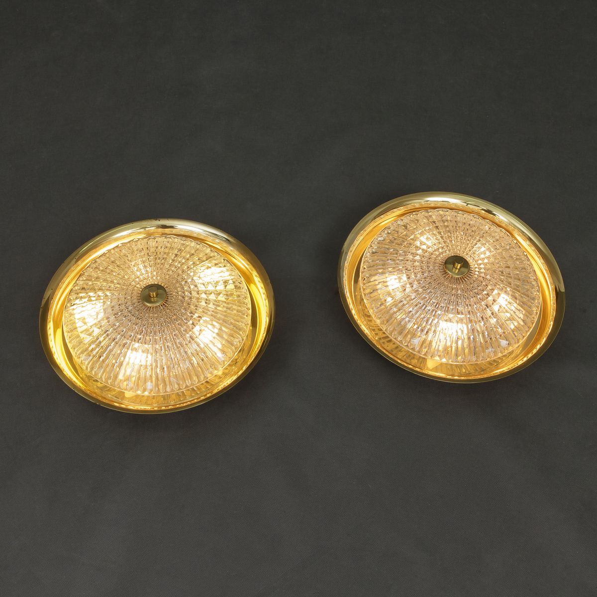 Ceiling Light Fixtures By Carl Erlund For Orrefors 1960s Per Set