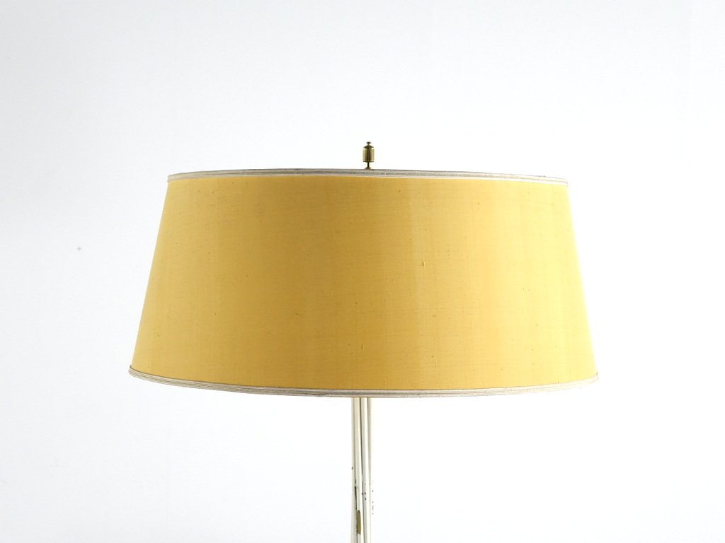 brass floor l with yellow shade 1950s for sale at pamono brass floor l with yellow shade 1950s for sale at pamono