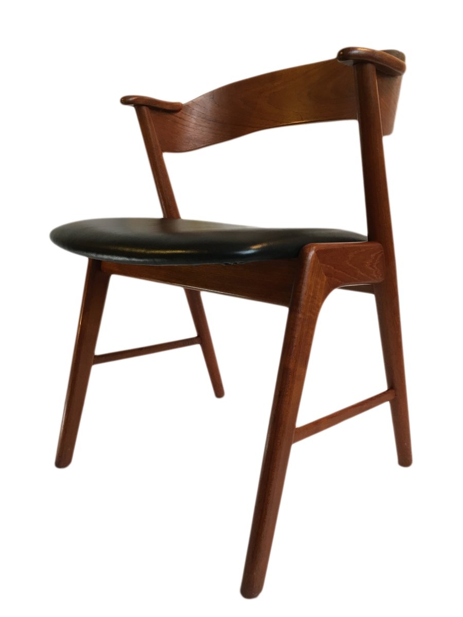 Vintage Leather Dining Chairs vintage teak and black leather dining chairskai kristiansen Vintage Leather Dining Chairs vintage teak and black leather dining chairskai kristiansen