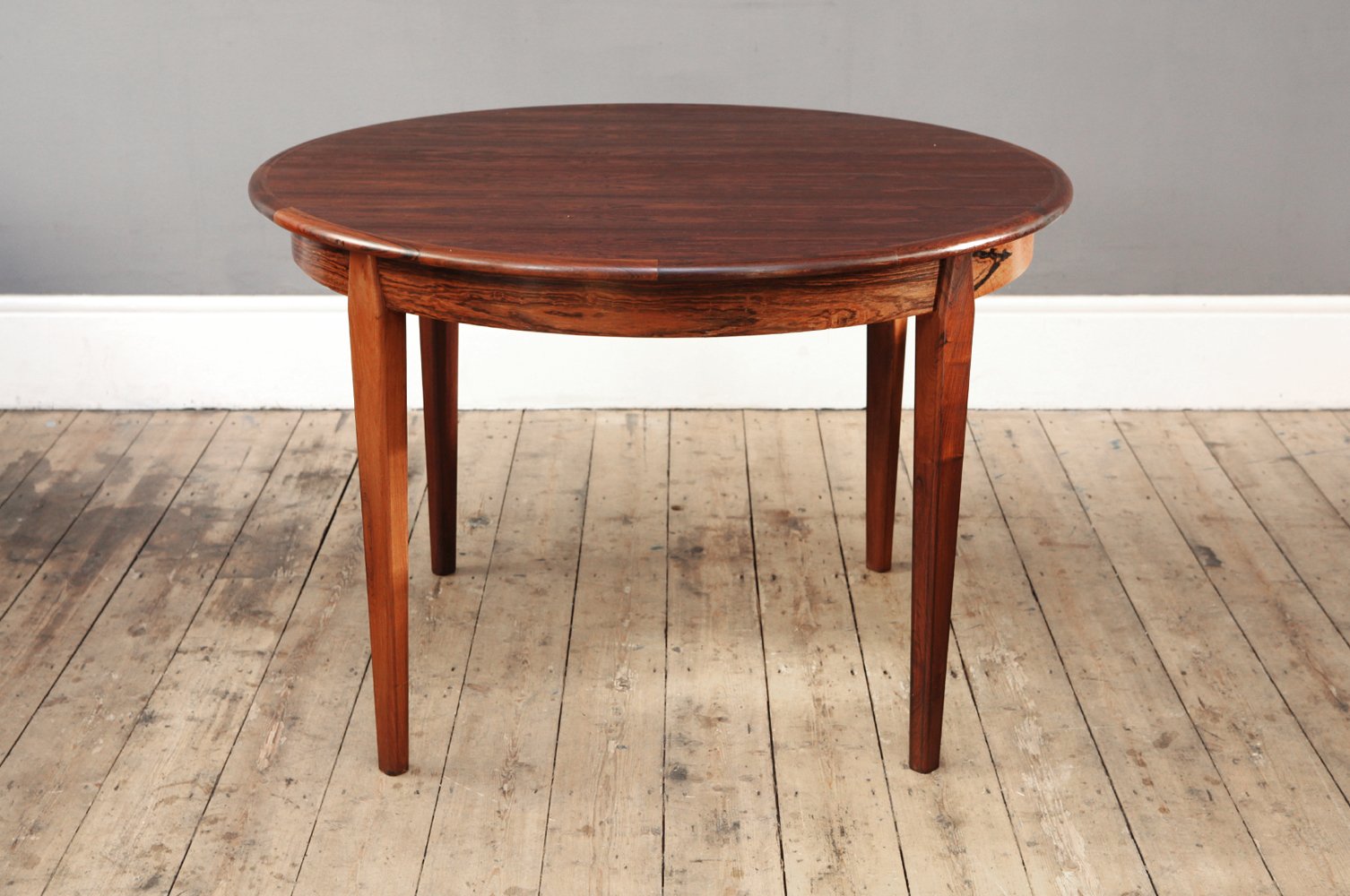 Vintage Danish Round Rosewood Dining Table For At Pamono Vintage Danish Round Rosewood Dining Table