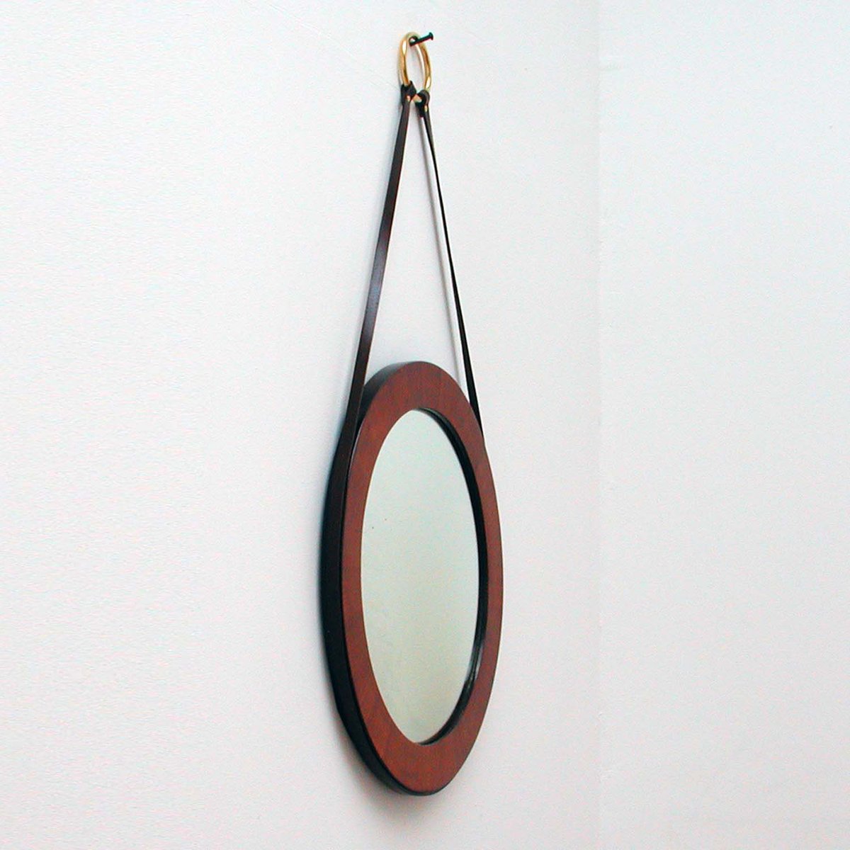 Convex Wall Mirror mid-century teak convex wall mirror, 1950s for sale at pamono Convex Wall Mirror mid-century teak convex wall mirror, 1950s for sale at pamono