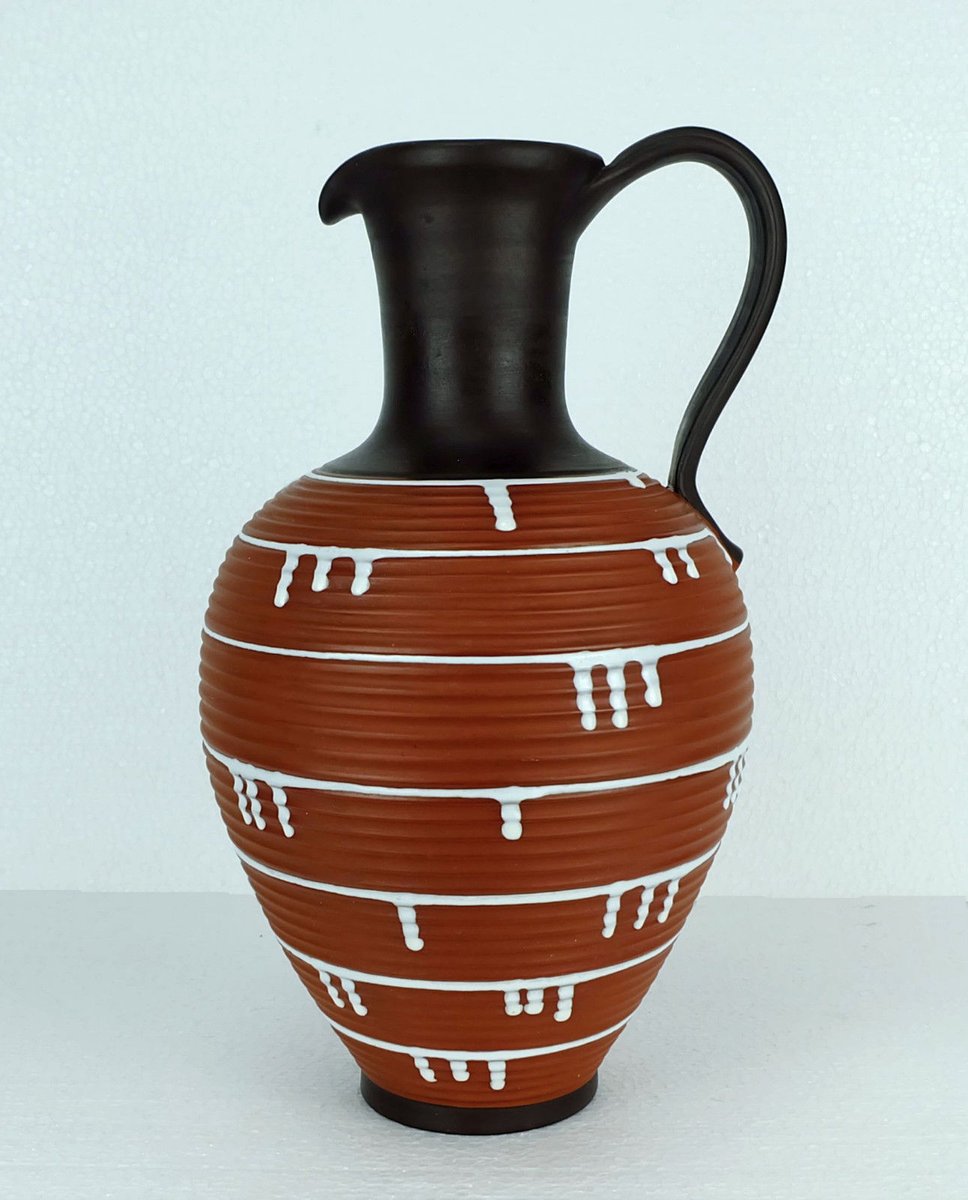 Vintage Large Jug Vase from Ilkra Keramik for sale at Pamono