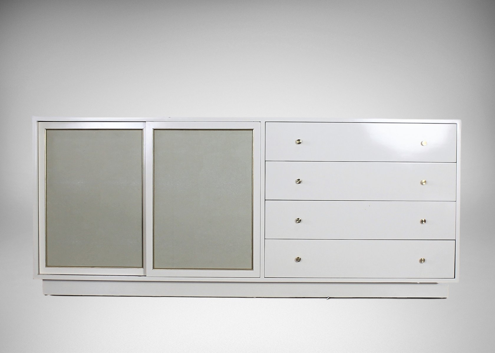 Midcentury White Lacquer Brass And Faux Shagreen Dresser By - Midcentury White Lacquer Brass And Faux Shagreen Dresser By Harveyprobber S midcentury white lacquer brass and faux shagreen dresser by - midcentury white lacquer brass and faux shagreen dresser by harveyprobber s