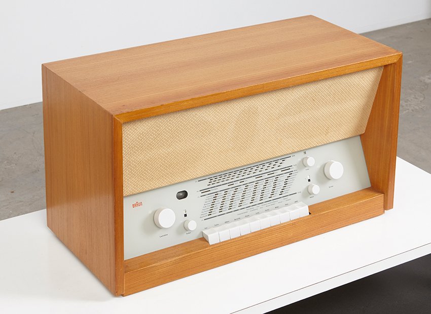 Vintage Model TS 3 Radio by Herbert Hirche for Braun for