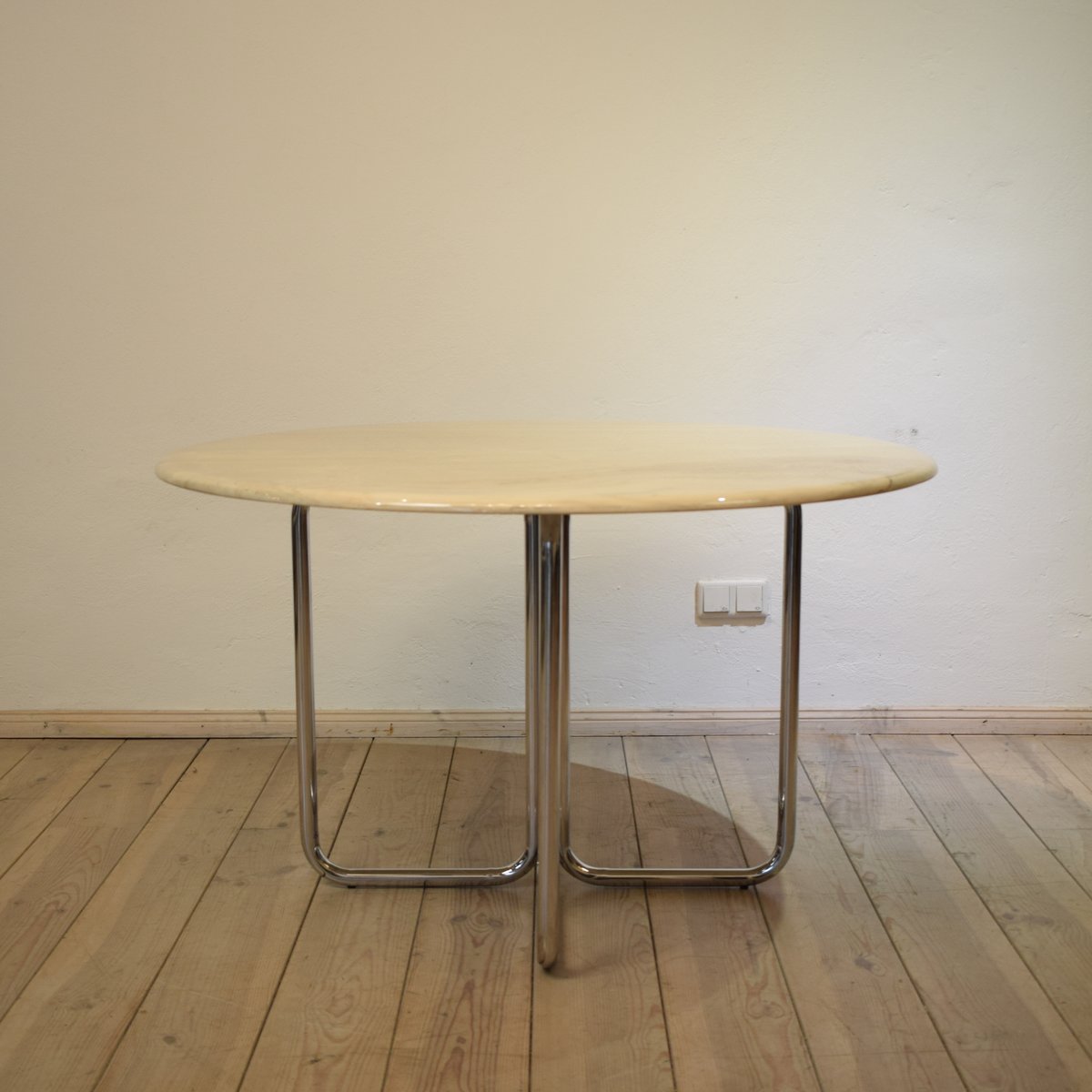 Round Vintage Marble Dining Table From Tecta 1960s For At Pamono Round Vintage Marble Dining Table From Tecta 1960s