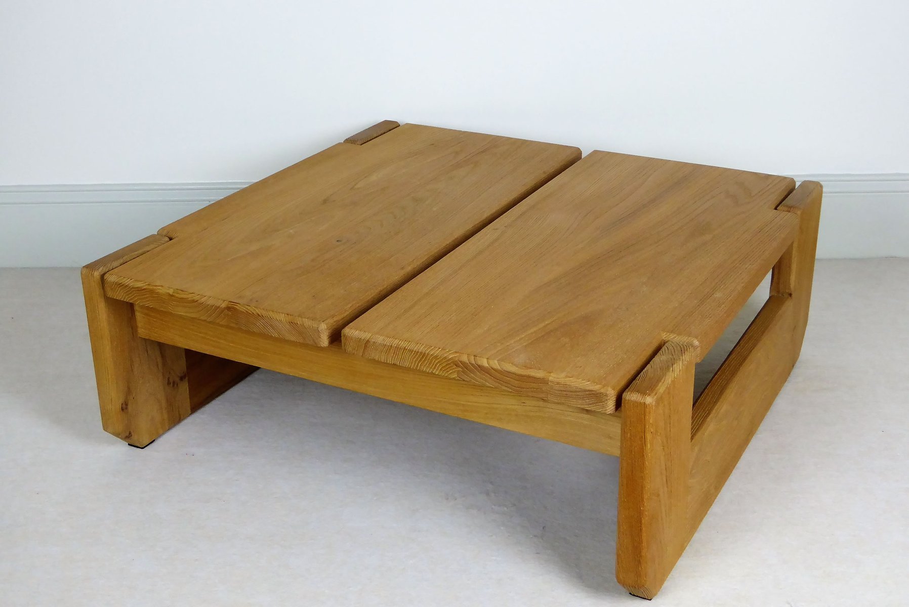 Vintage French Solid Elm Coffee Table From Regain Furniture S - Price Per Piece vintage french solid elm coffee table from regain furniture s - price per piece