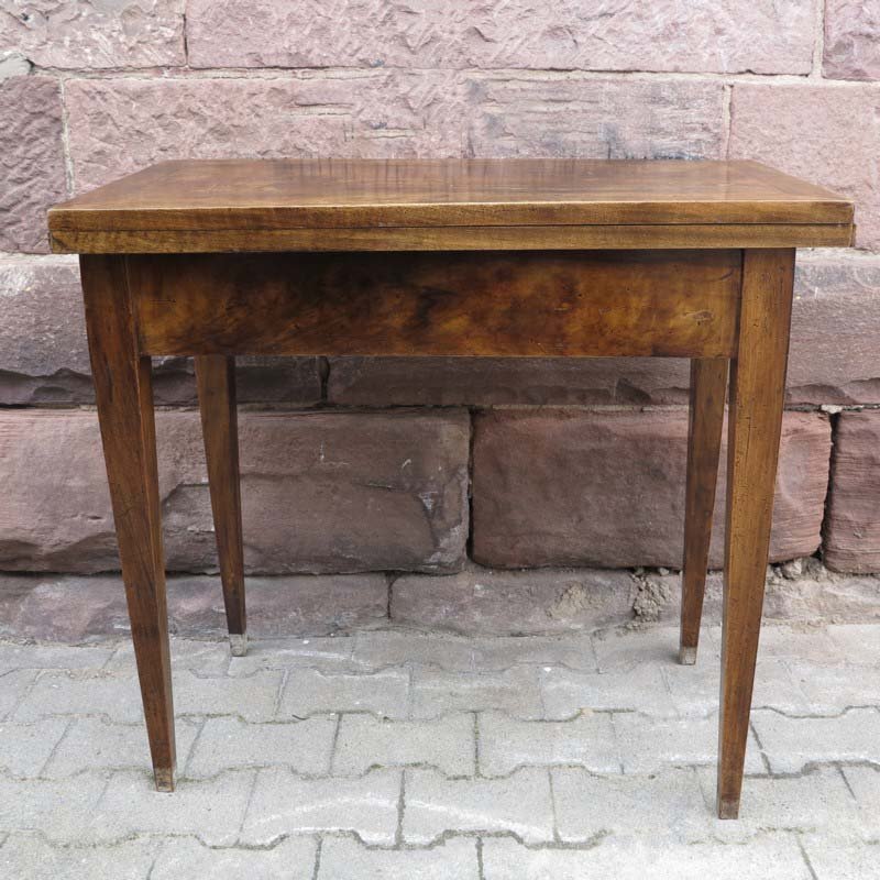 Small Biedermeier Folding Dining Table For At Pamono Small Biedermeier Folding Dining Table