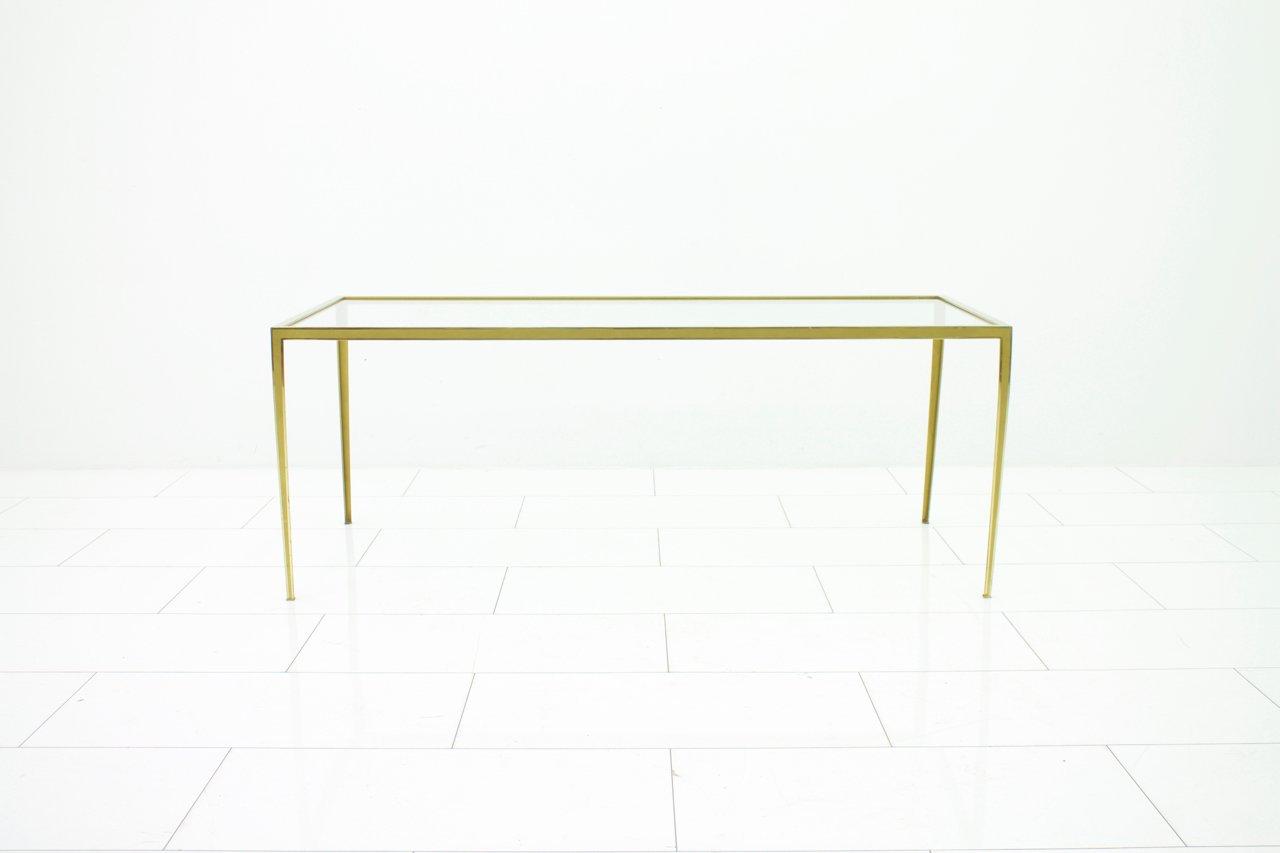 Brass And Glass Sofa Table From Vereinigte Werkstätten S For - Brass And Glass Sofa Table From Vereinigte Werkstätten S brass and glass sofa table from vereinigte werkstätten s for - brass and glass sofa table from vereinigte werkstätten s